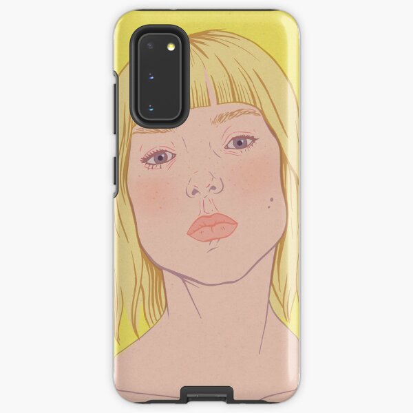 Lea- fashion illustration portrait Samsung Galaxy Tough Case
