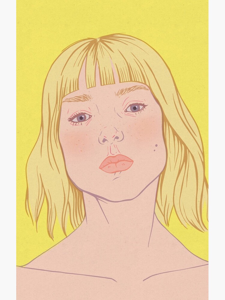 Lea- fashion illustration portrait by marichoo