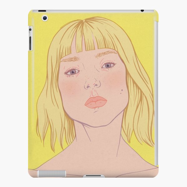 Lea- fashion illustration portrait iPad Snap Case