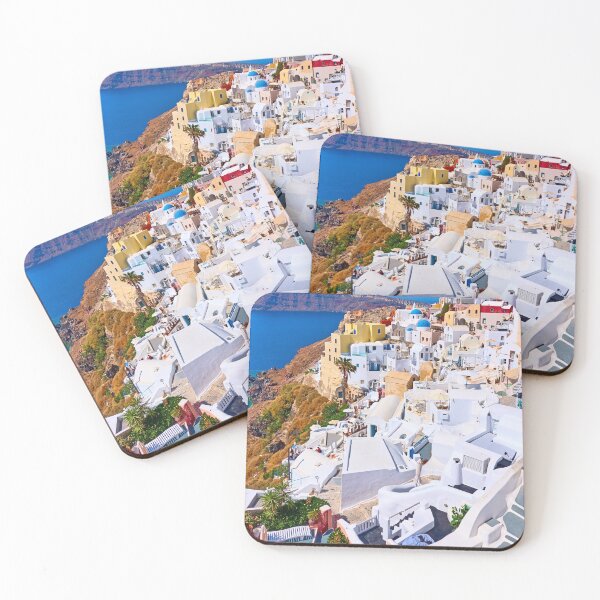 Item preview, Oia town in Santorini island in Greece designed and sold by vuelo.