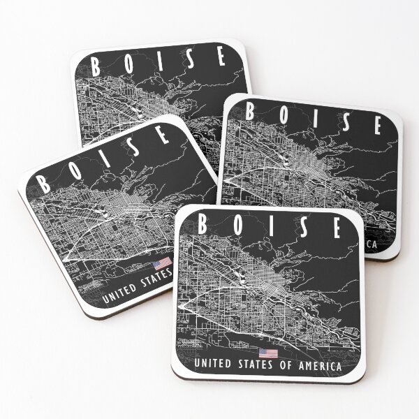 Item preview, Boise Map USA designed and sold by hatimelhag.