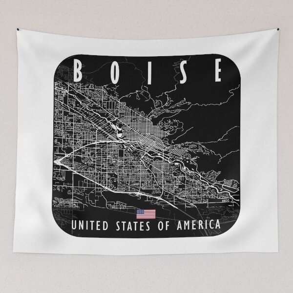 Item preview, Boise Map USA designed and sold by hatimelhag.