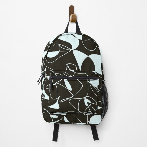 Item preview, Abstract Line Minimalist Black and White Art Pattern designed and sold by hopecope.
