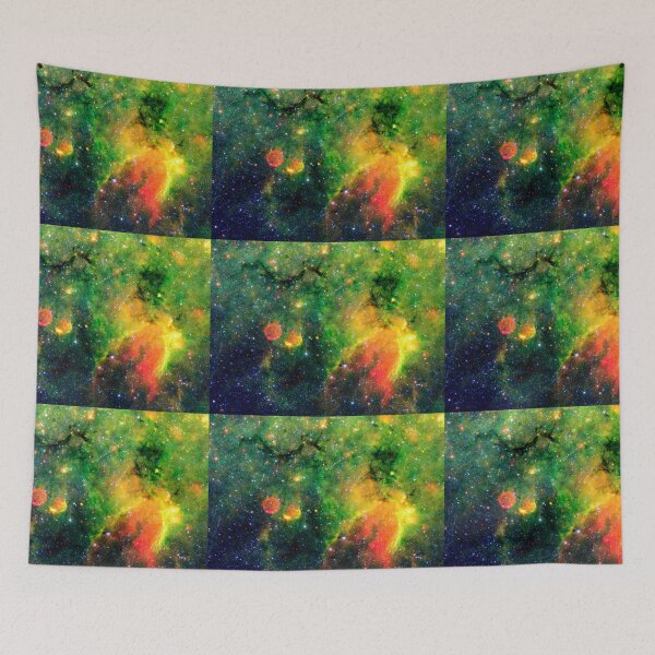 Item preview, Green Cosmic Star Galaxy, Milky Way designed and sold by newburyboutique.