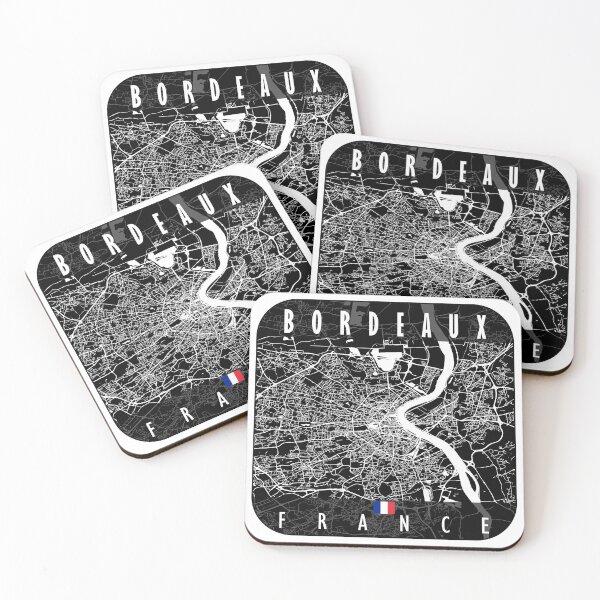 Item preview, Bordeaux Map France designed and sold by hatimelhag.