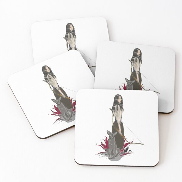 Item preview, Archer with a cat Сat familiar  designed and sold by KateQR.