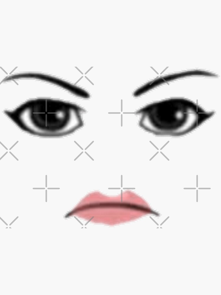 How To Draw Roblox Woman Face Youtube