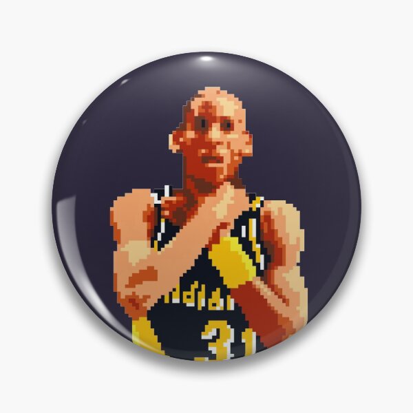Item preview, Reggie Miller pixel choke Qiangy designed and sold by qiangdade.