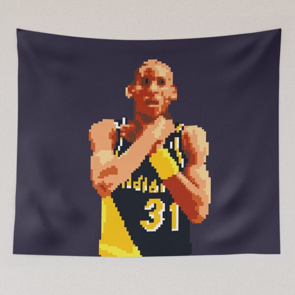 Item preview, Reggie Miller pixel choke Qiangy designed and sold by qiangdade.