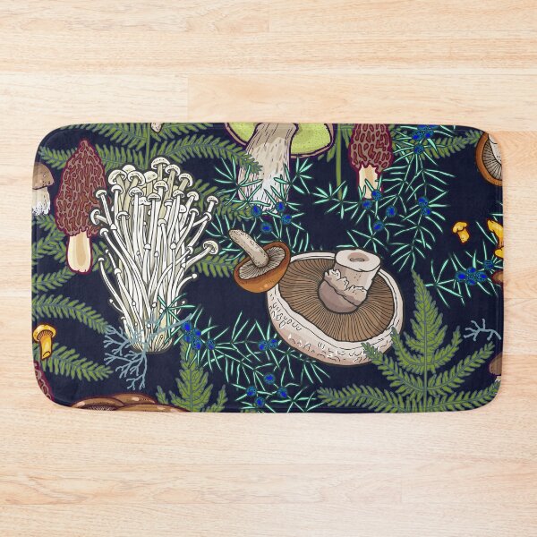 Item preview, Dark mushroom forest designed and sold by smalldrawing.