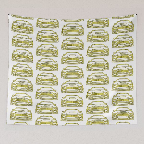 Item preview, 2021 Mustang  Shelby Outline in Grabber Yellow designed and sold by FabFreakShop.
