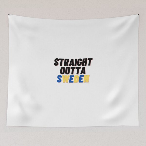 Item preview, Straight outta Sweden - Swedish and Proud designed and sold by Cubezz.