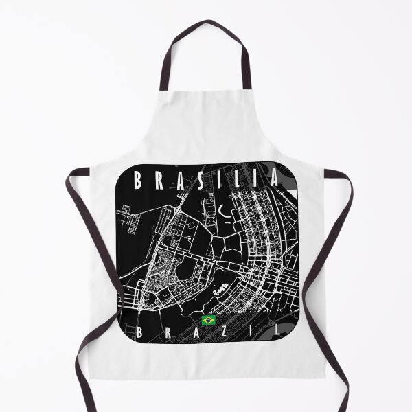 Item preview, Brasilia Map Brazil designed and sold by hatimelhag.