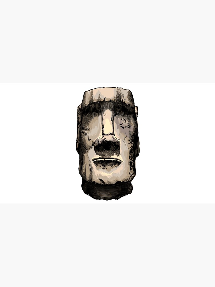 The Rock Moai Statue Funny Meme Dwayne Johnson Easter Island