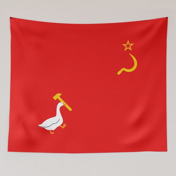 Aperçu de l'œuvre Goose Meme et symboles CCCP créée et vendue par RussianGifts.