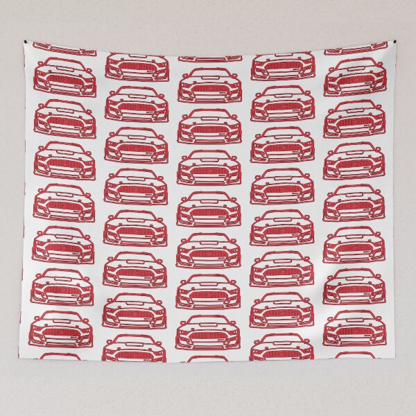 Item preview, 2021 Mustang  Shelby Outline in Race Red designed and sold by FabFreakShop.