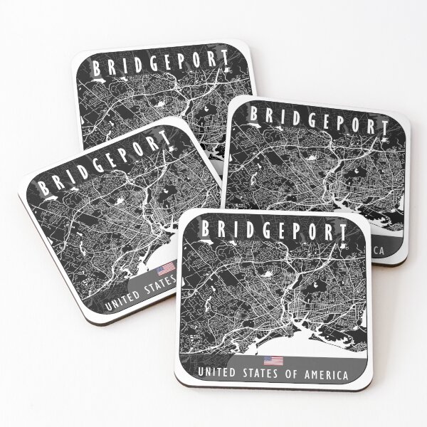 Item preview, Bridgeport Map USA designed and sold by hatimelhag.