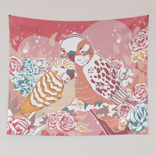 Item preview, Love Budgies designed and sold by FirbetMakes.