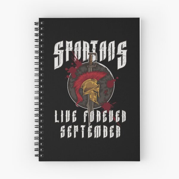Item preview, Spartans Live Forever September - Greek Birthday designed and sold by anziehend.
