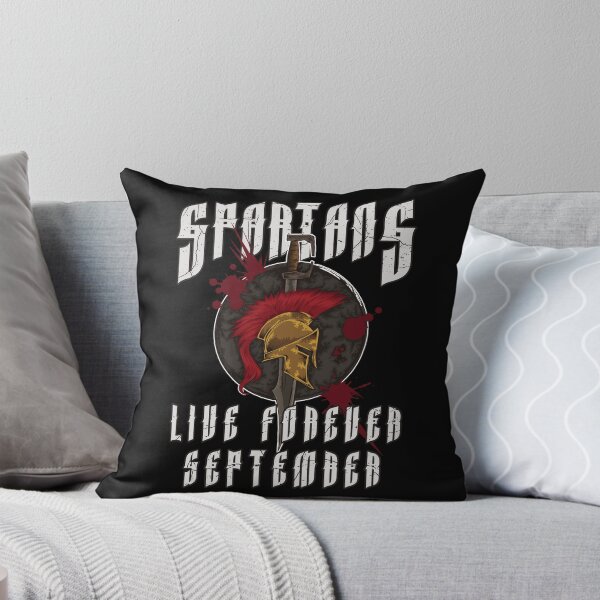 Item preview, Spartans Live Forever September - Greek Birthday designed and sold by anziehend.