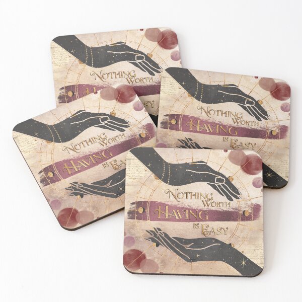 Item preview, Nothing Worth Having is Easy - Blood & Honey designed and sold by SSSHAKED.