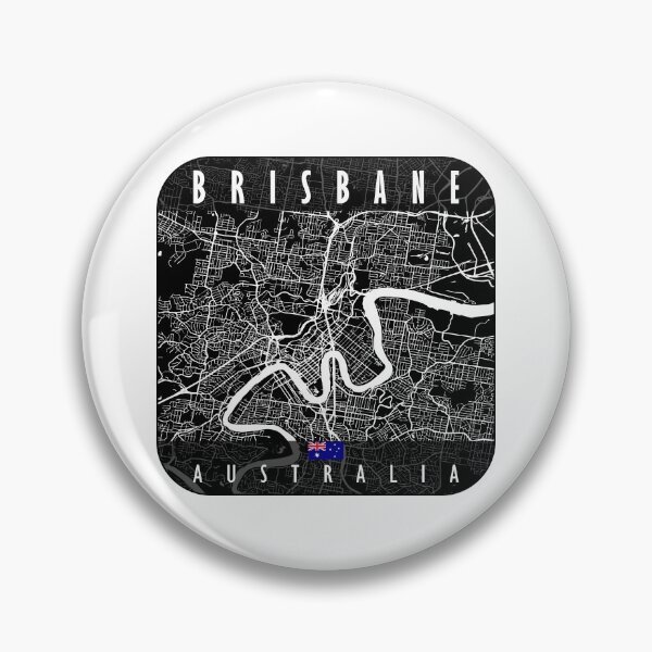 Item preview, Brisbane Map Australia designed and sold by hatimelhag.