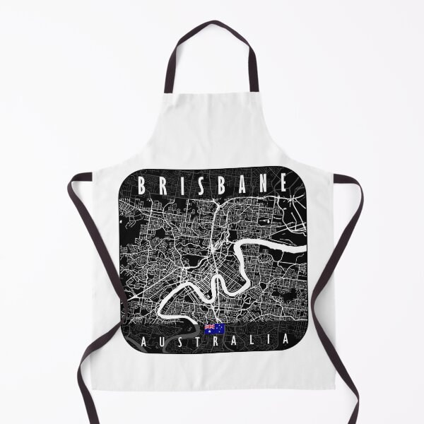 Item preview, Brisbane Map Australia designed and sold by hatimelhag.