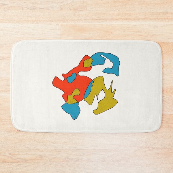 Item preview, Puddles 1 (red, blue, yellow) designed and sold by MentaLee.
