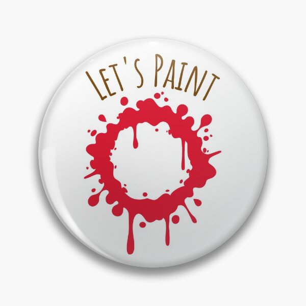 Item preview, Painter Funny Saying, Let's Paint, Paint Splatter designed and sold by DiscGolfTees.