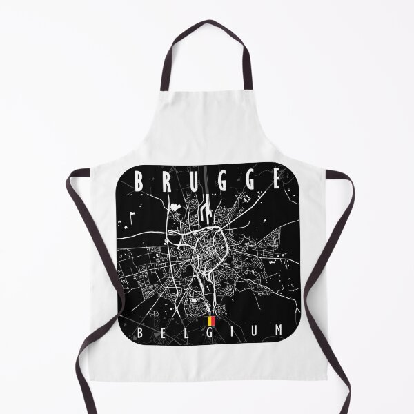 Item preview, Brugge Map Belgium designed and sold by hatimelhag.