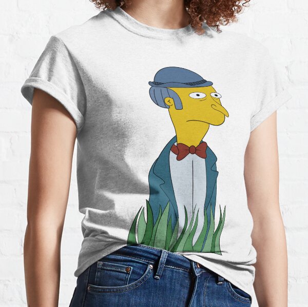 Mr burns clearance alien t shirt