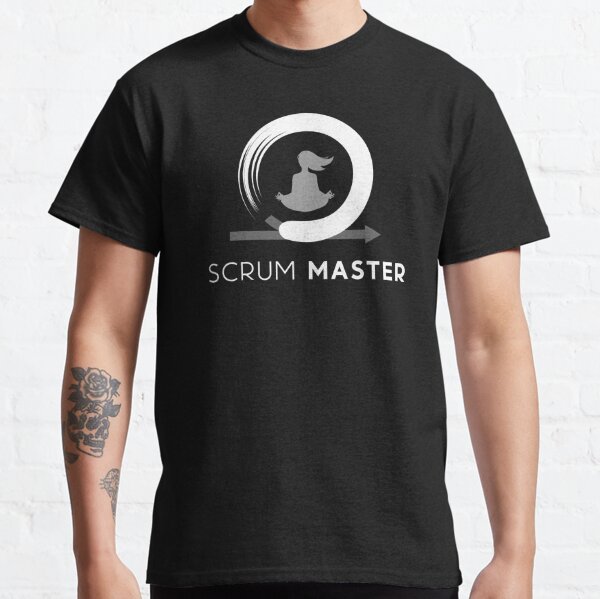Scrum T Shirt Scrum Master T-Shirt Oversized Streetwear Graphic Tee Shirt  100 Polyester Short Sleeve Fun Print Male Tshirt