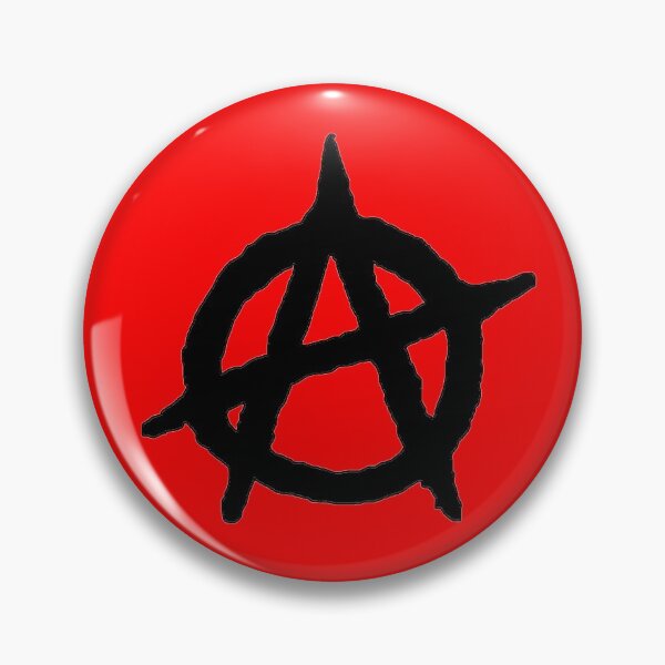 Item preview, Anarchy Logo (Black) designed and sold by RevolutionInPaint.