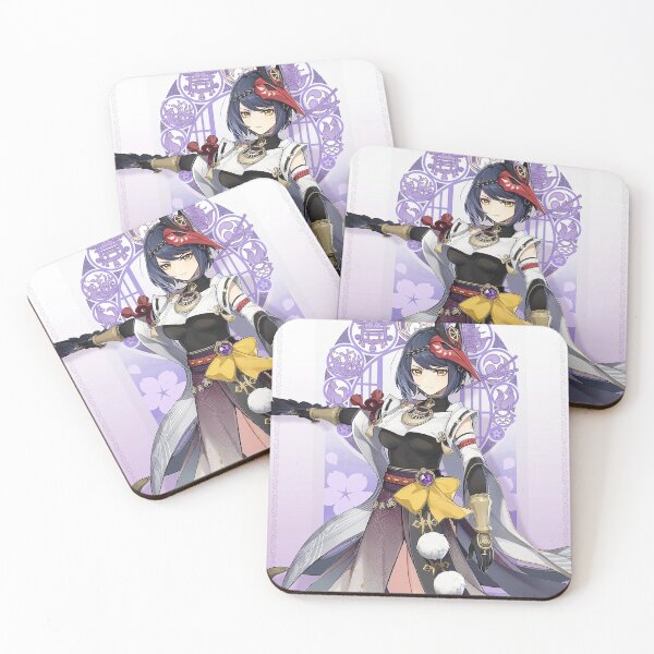 Item preview, Genshin Impact -  Kujou Sara Character Official Poster designed and sold by Krimsy.