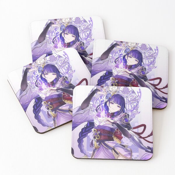 Item preview, Genshin Impact - Raiden Shogun Character Official Poster designed and sold by Krimsy.