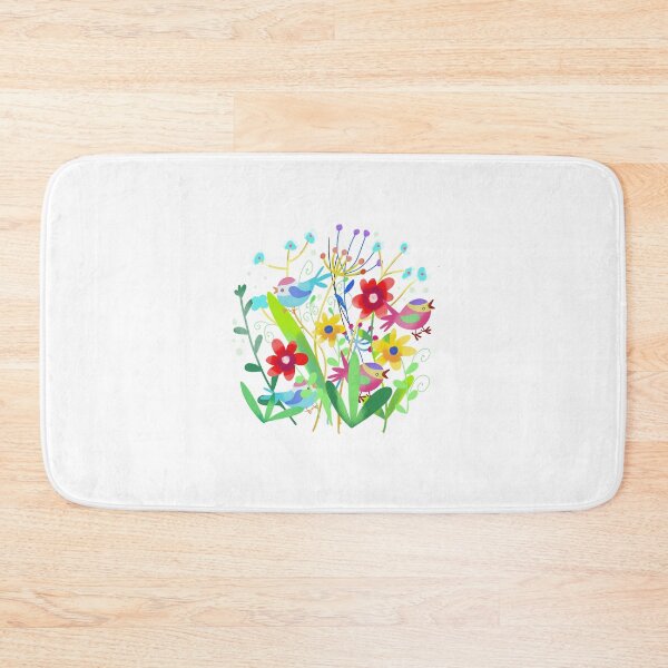 Item preview, Summer flowers and bird designed and sold by sonaadalian.