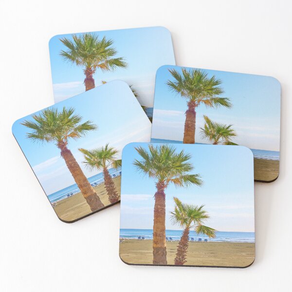 Item preview, Palm trees by the sea on the beach - Landscape, nature designed and sold by vuelo.