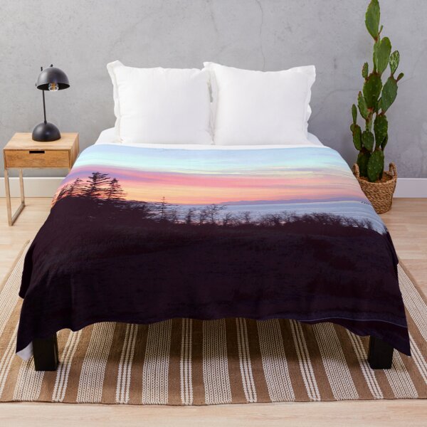 Item preview, Gorgeous Alaskan Sunset from Beluga Point designed and sold by djamorartworks.