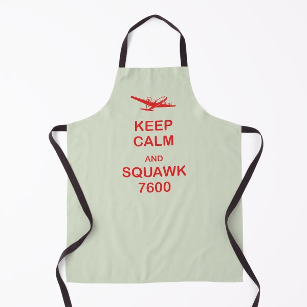 Item preview, Keep Calm and Squawk 7600 Aviation Gift, Pilot Gift,Love Flying Gift designed and sold by Boom-llqb.
