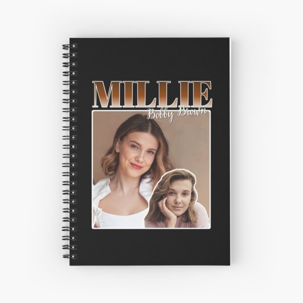 Millie Bobby Brown - Florence  Spiral Notebook for Sale by
