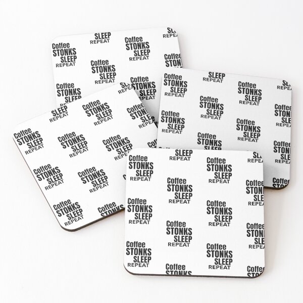 Item preview, Coffee Stonks Sleep Repeat, Day Trading, Stock Market designed and sold by DiscGolfTees.