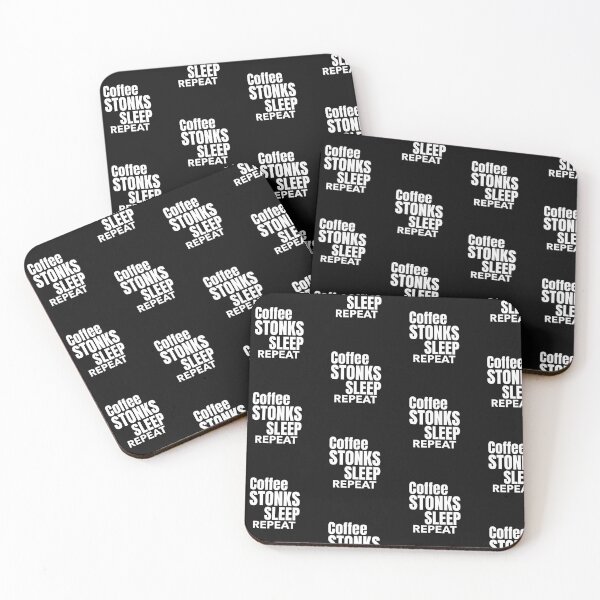 Item preview, Coffee Stonks Sleep Repeat, Day Trading, Stock Market designed and sold by DiscGolfTees.