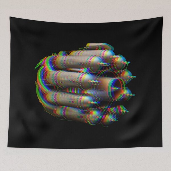 Item preview, Colorful Turbojet Engine designed and sold by HistoryDesigns.