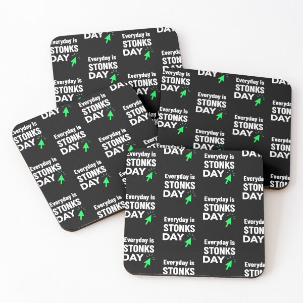Item preview, Everyday is Stonks Day, Day Trading, Stock Market designed and sold by DiscGolfTees.