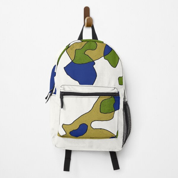 Item preview, Puddles 1 (green, blue, mustard) designed and sold by MentaLee.