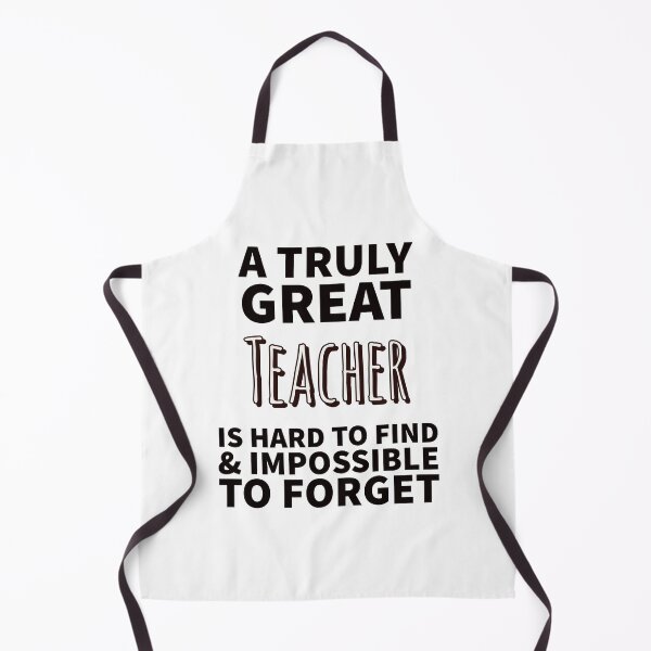 Item preview, A Truly Great Teacher Is Hard To Find & Impossible To Forget- For A Great Teacher  designed and sold by MNSDesignHub.