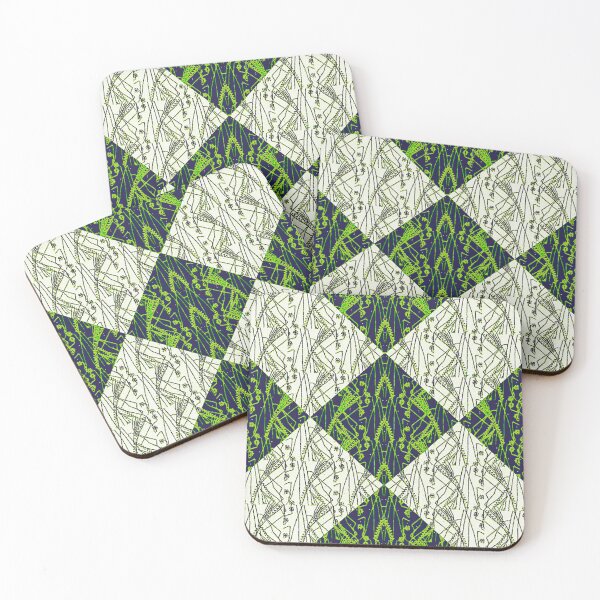 Item preview, Green Afro Checkers y Purple Kisses xx designed and sold by amoribella-blue.