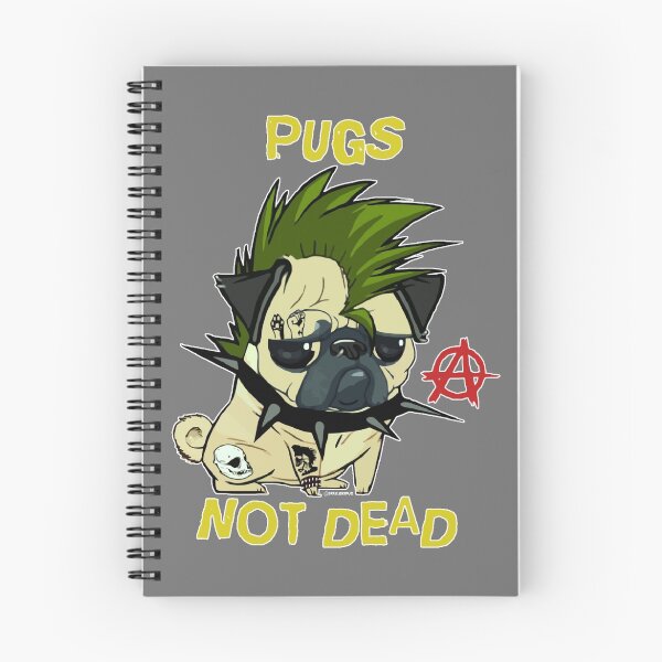 Item preview, pugs not dead designed and sold by darklordpug.