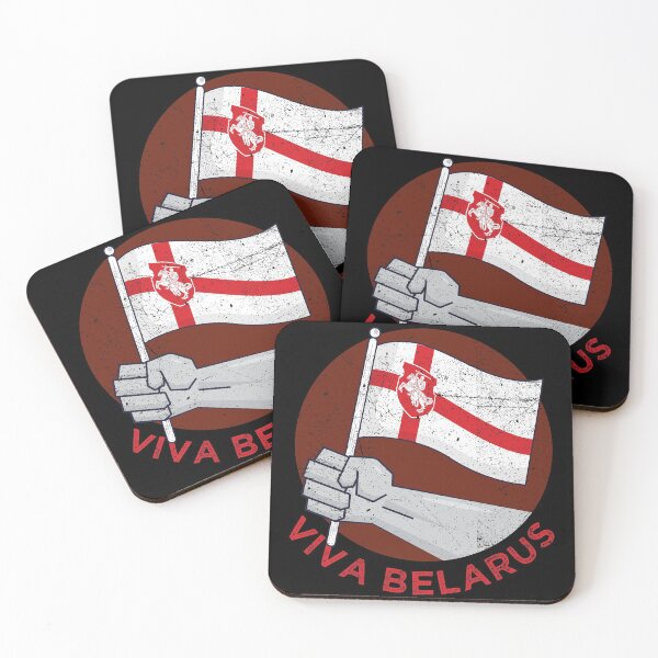 Item preview, Free Belarus White Red Old Flag Pagonya Belarussian National Ornament Pattern designed and sold by MintaApparel.