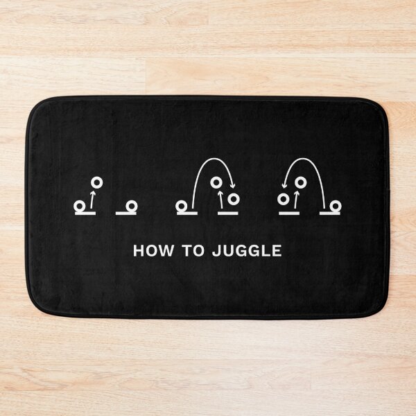 Item preview, How To Juggle Diagram designed and sold by DnlDesigns.
